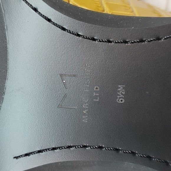 NEW Marc Fisher LTD Flyta Womens Loafer Slip on mules leather shoes sz 6.5 - Picture 11 of 12